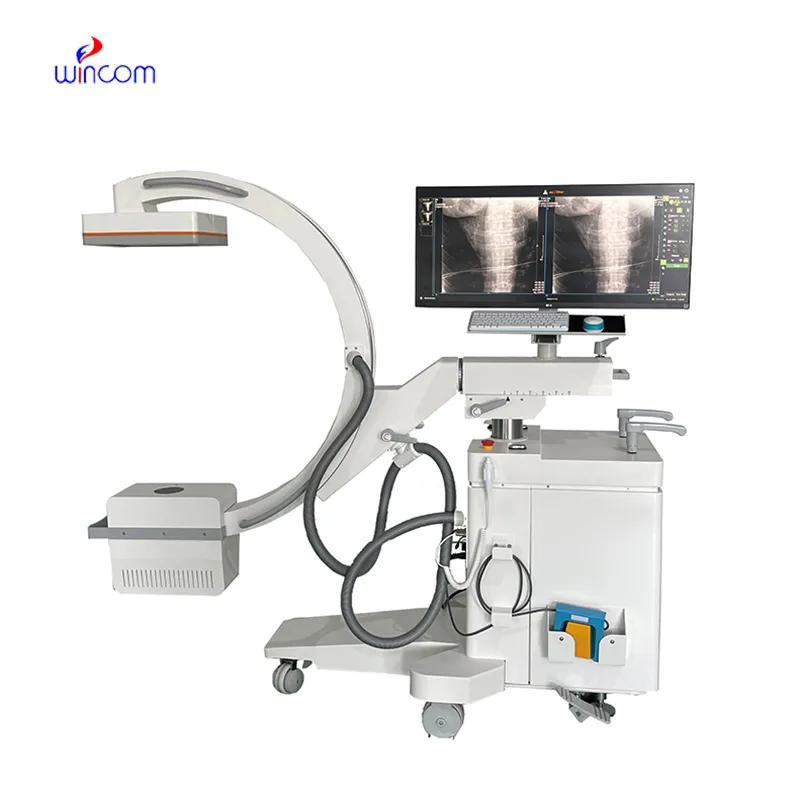 5kW Flat-panel Detector Mobile C-arm X-ray Machine XRY-500C