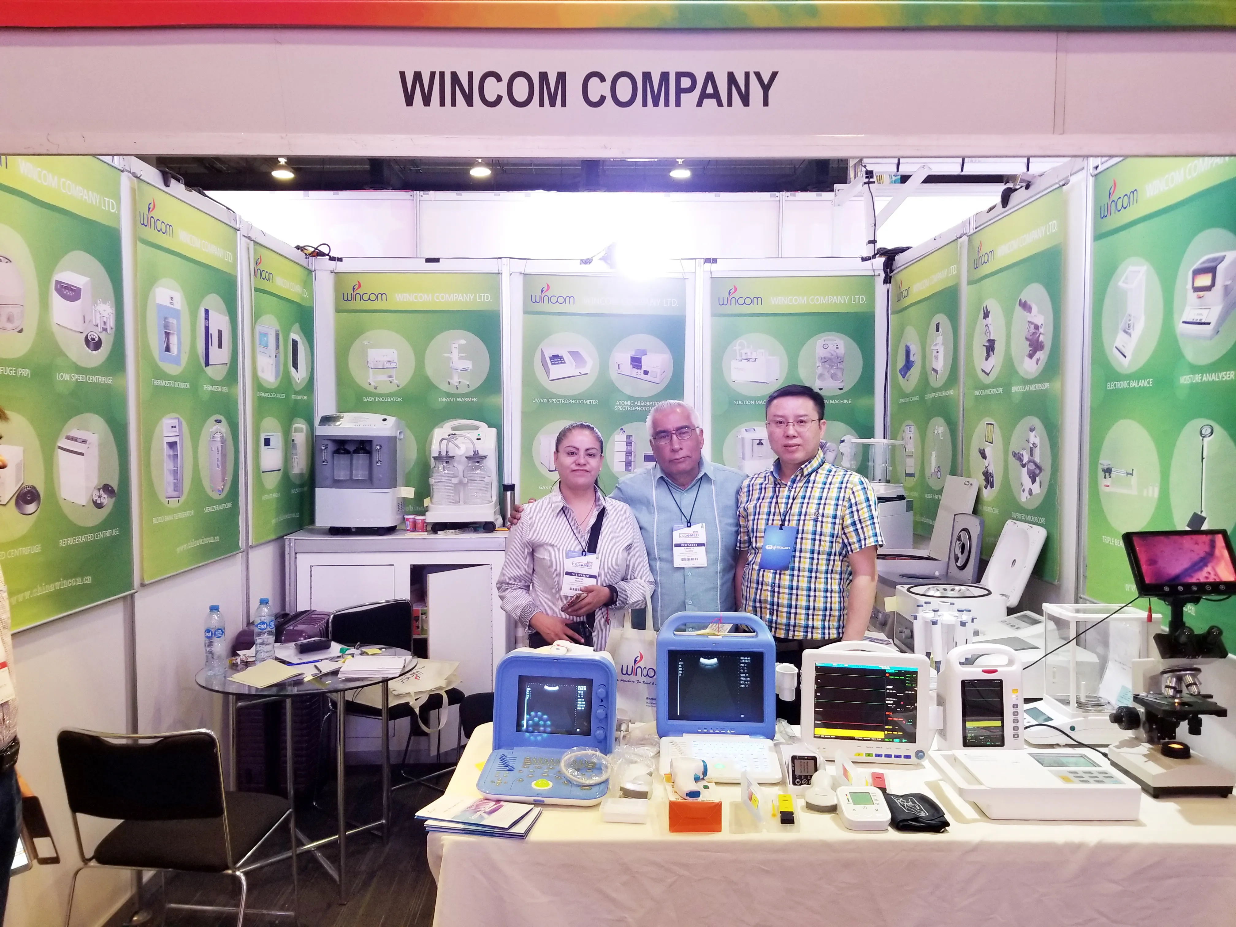 Wincom ເຂົ້າຮ່ວມ Expo Med (Mexico)